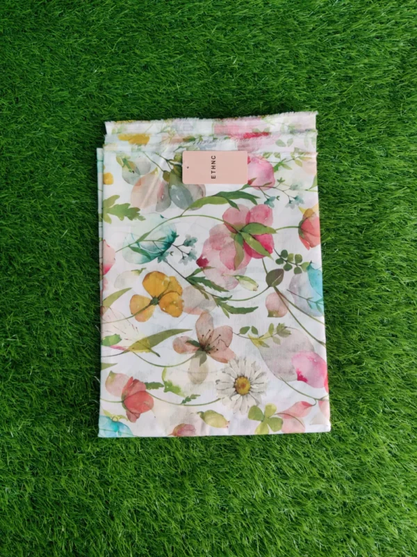 2 Pieces Lawn Multi-Color 100% Original 01
