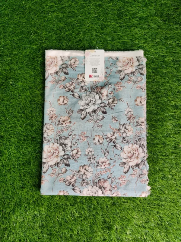 2 Pieces Lawn Multi-Color 100% Original 05