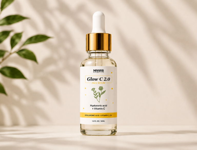 Glow C 2.0 Face Serum ( Vitamin C ) By Maarib Cosmetics